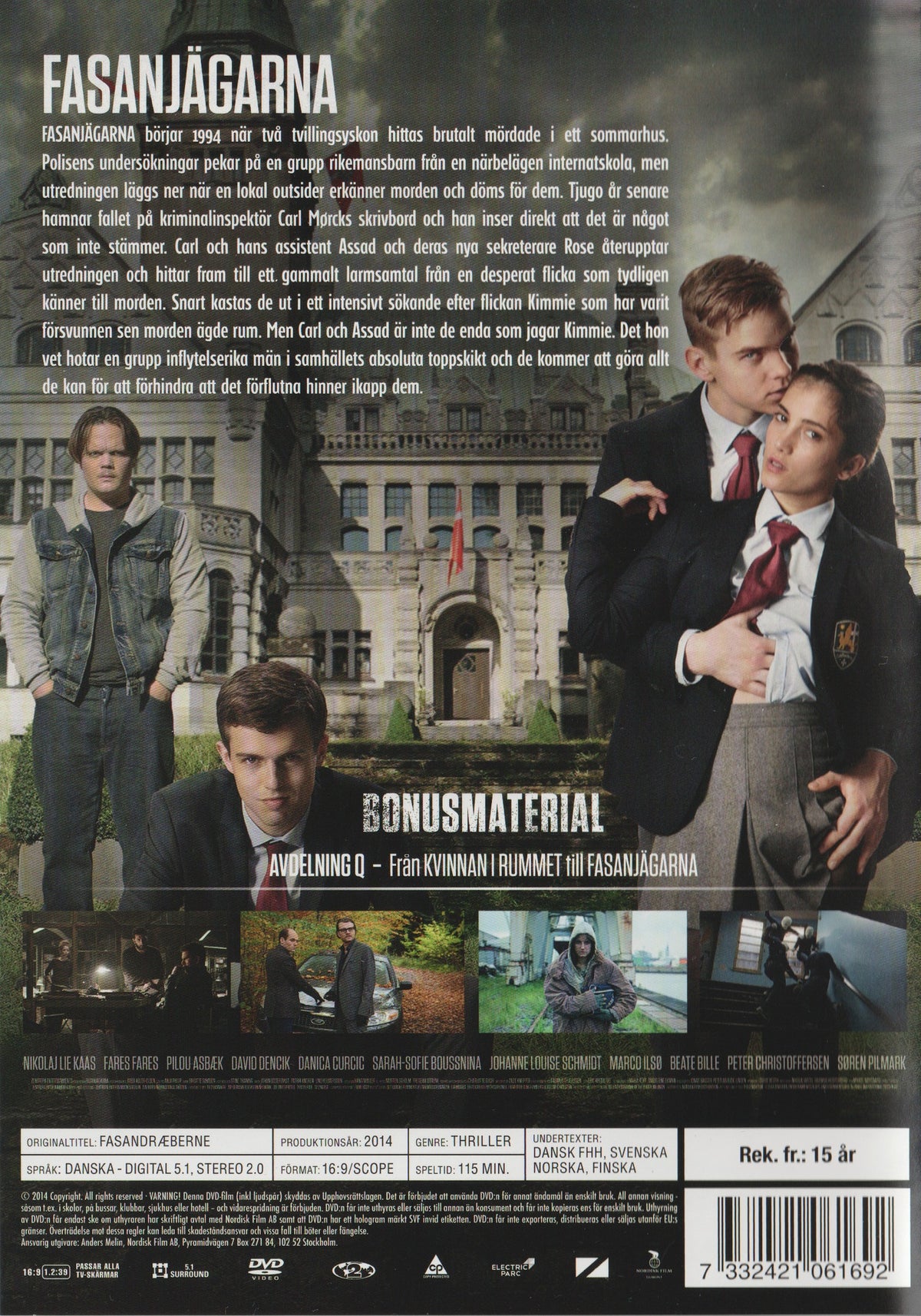Fasanjägarna (2014) DVD
