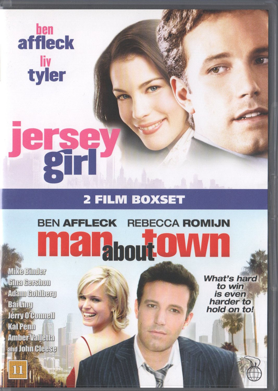 Jersey Girl 2003 & Man About Town (2008) DVD