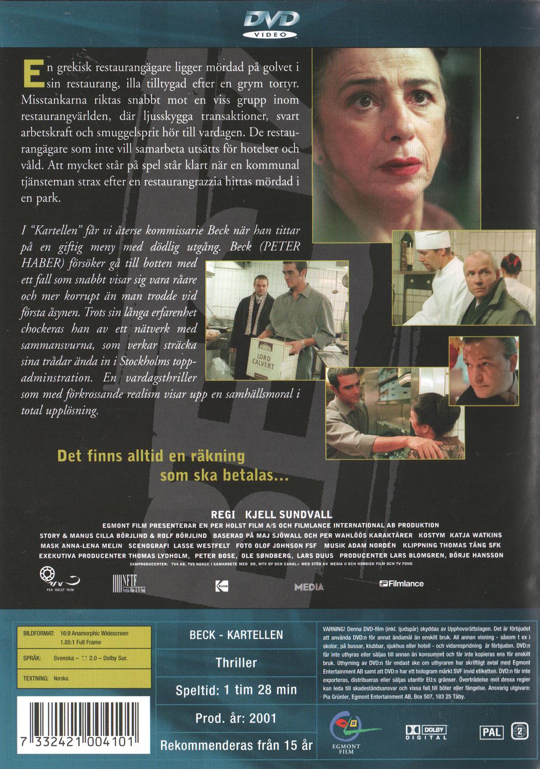 Beck Kartellen (2001) DVD