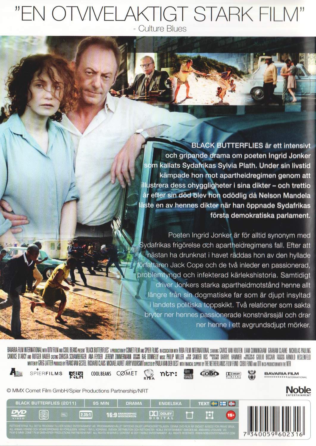 Black Butterflies (2011) DVD