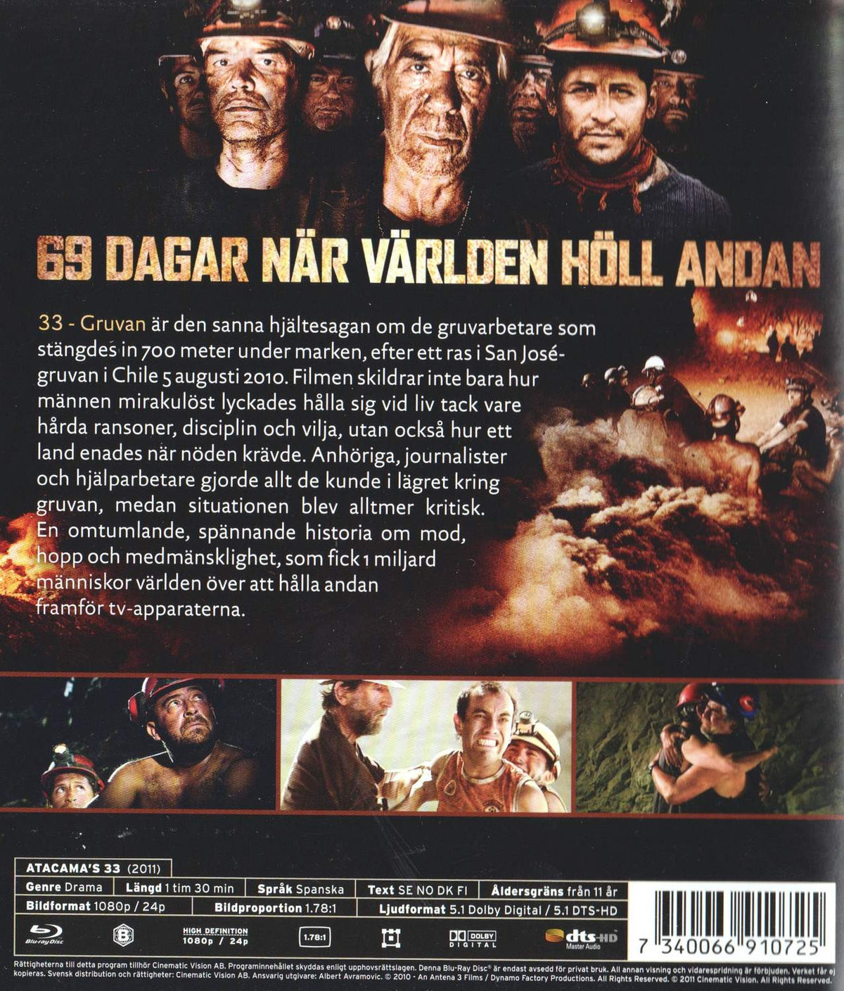 Atacama's 33 (2011) Blu-ray
