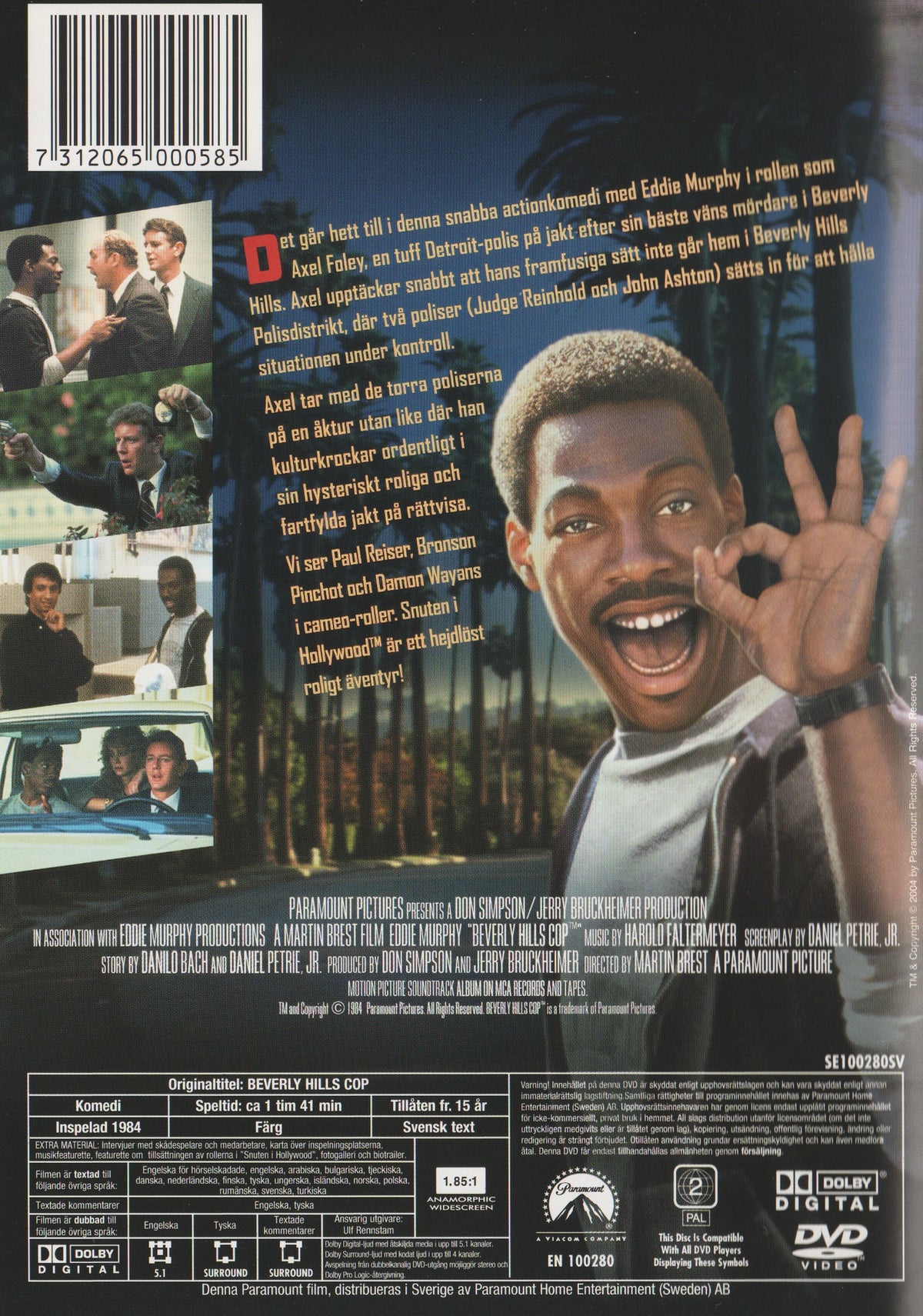 Beverly Hills Cop (1984) DVD