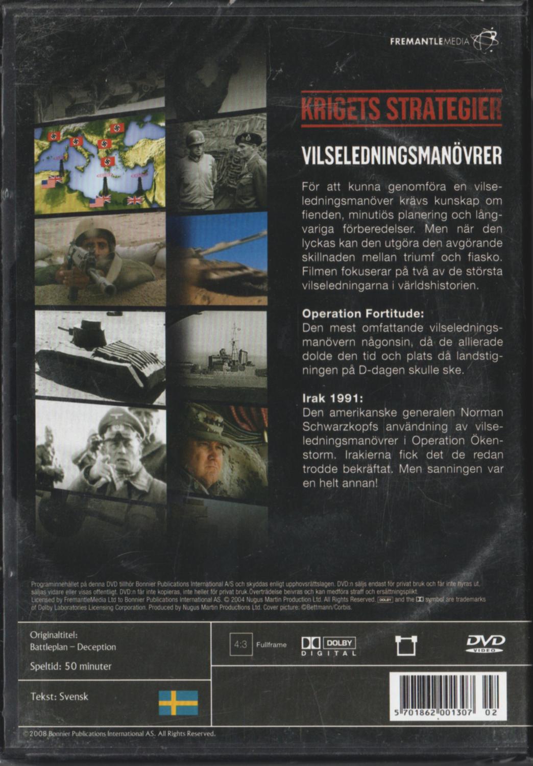 Battleplan Deception (2004) DVD