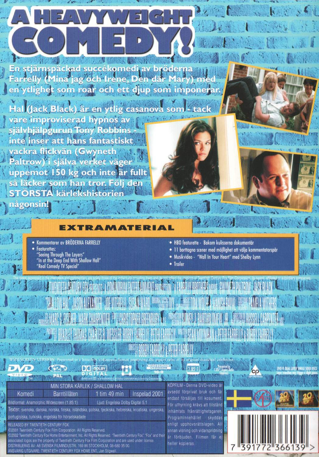 Shallow Hal (2001) DVD
