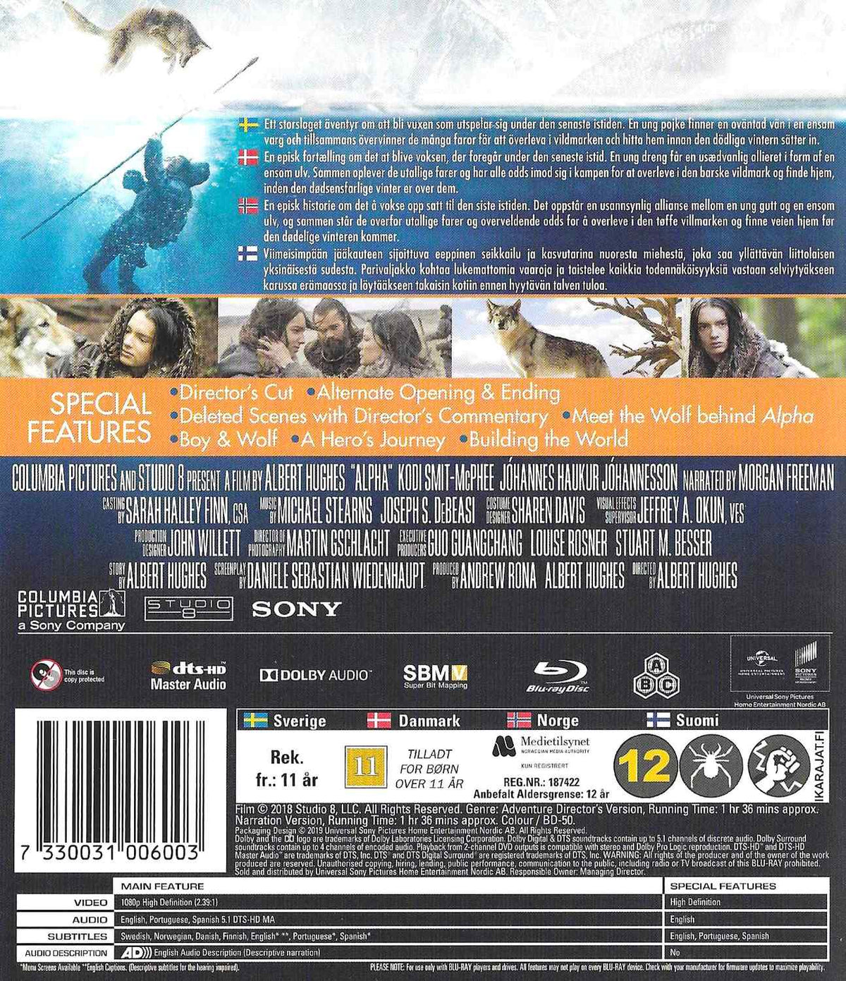 Alpha (2018) Blu-ray