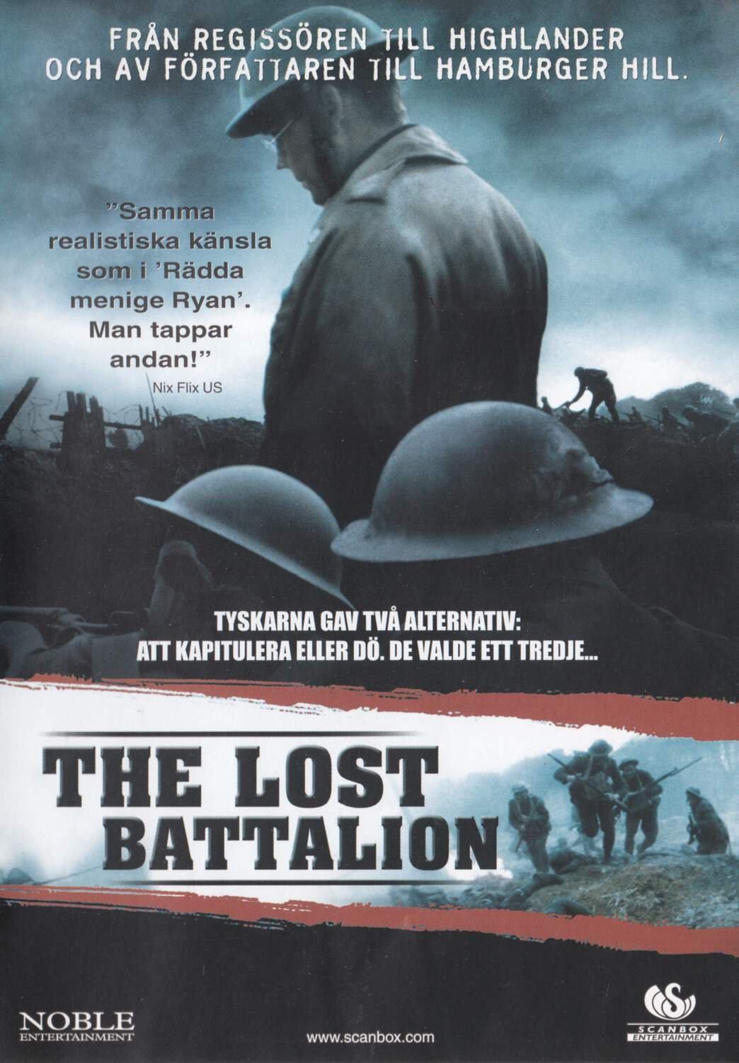 The Lost Battalion (2001) DVD