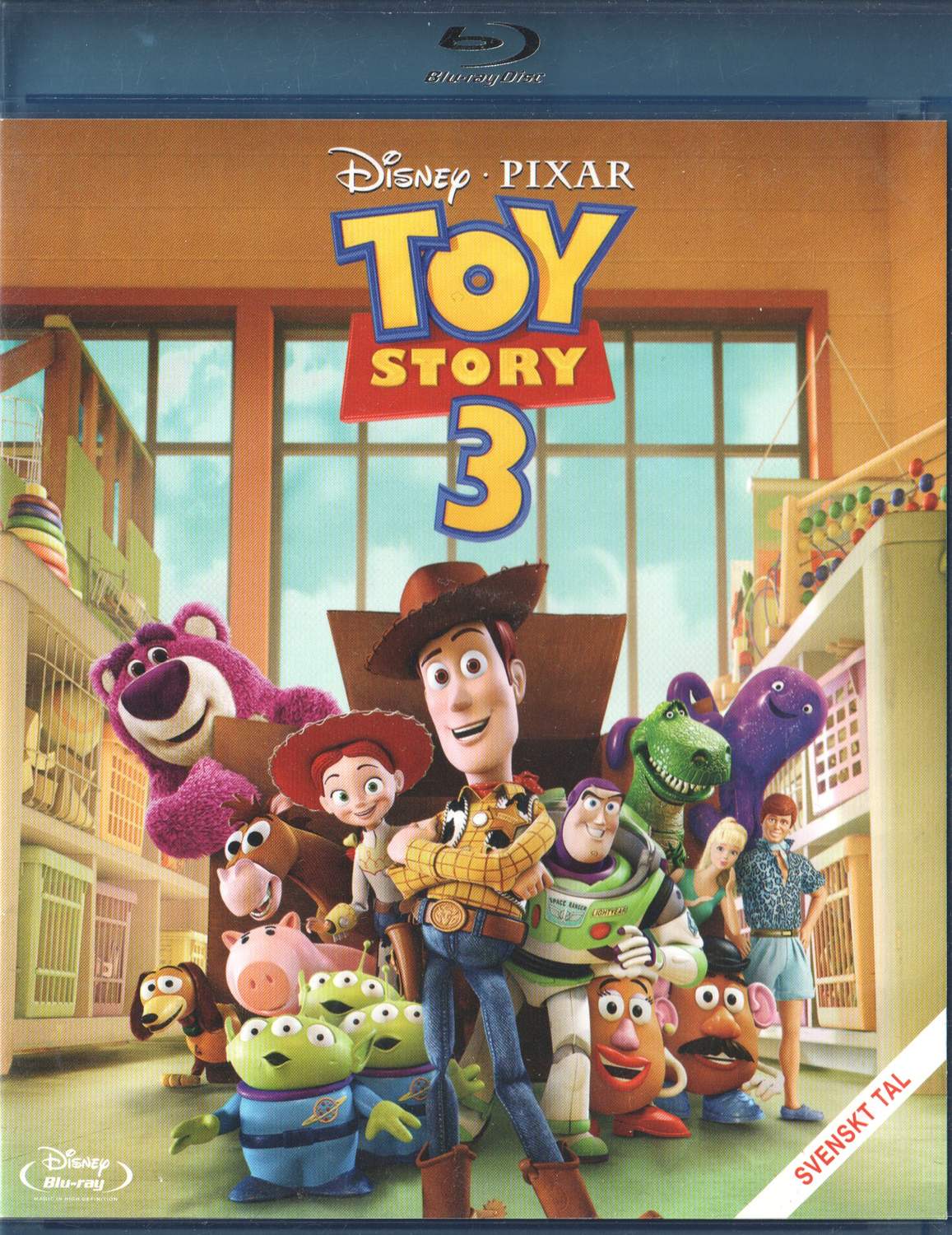 Toy Story 3 (2010) Blu-ray, Swedish Edition