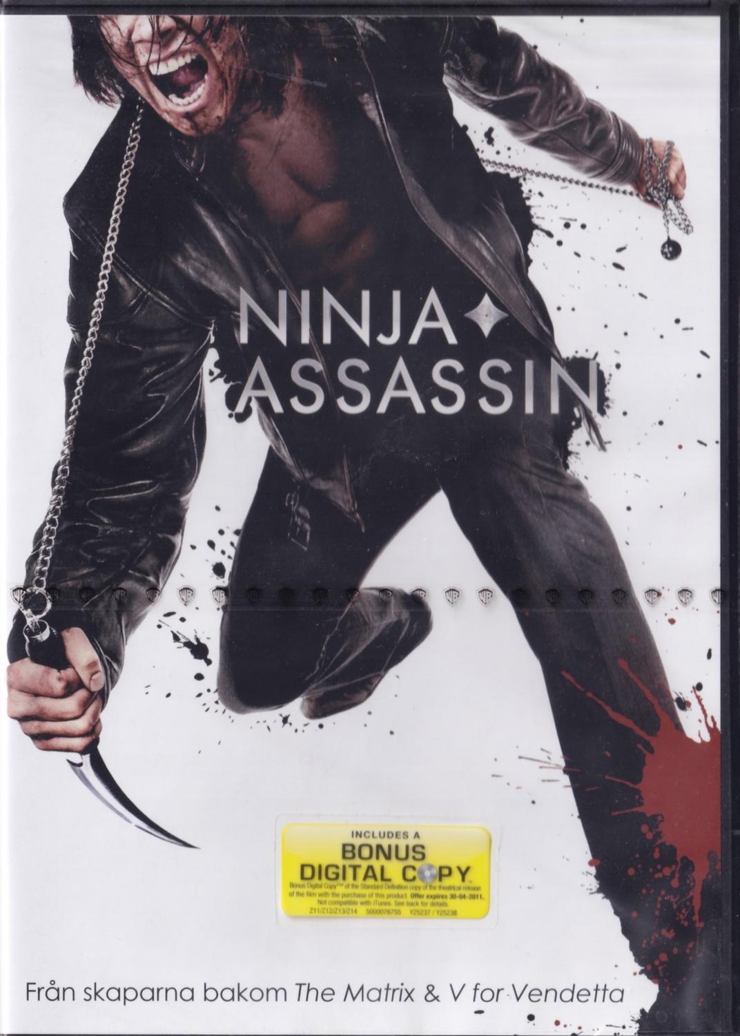 Ninja Assassin (2009) DVD