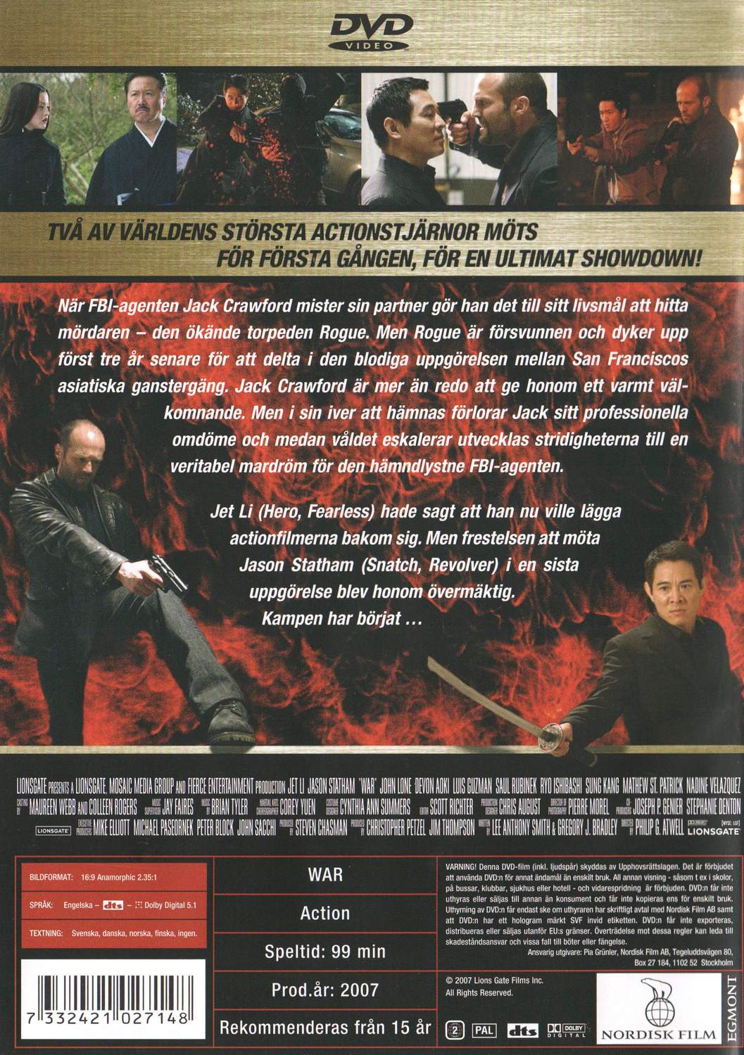 Rogue Assassin (2007) DVD