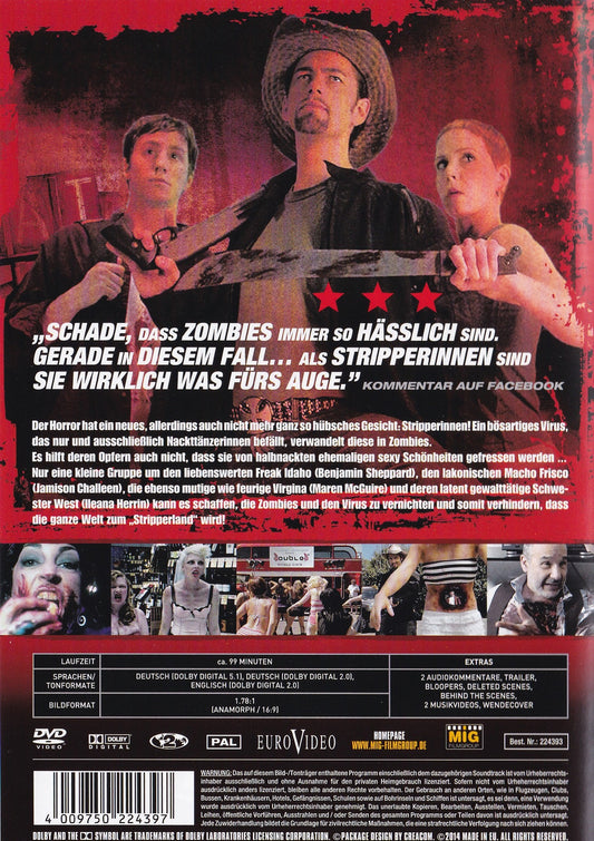Stripper Zombieland (2011) DVD