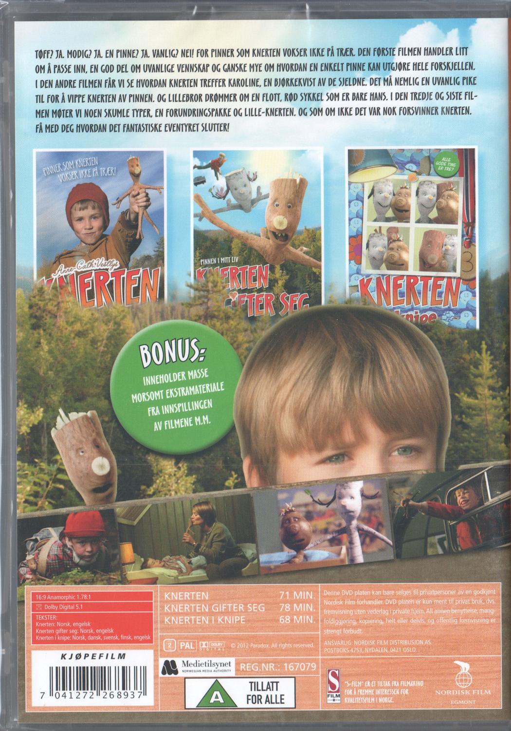 Knerten Trilogien (2012) DVD