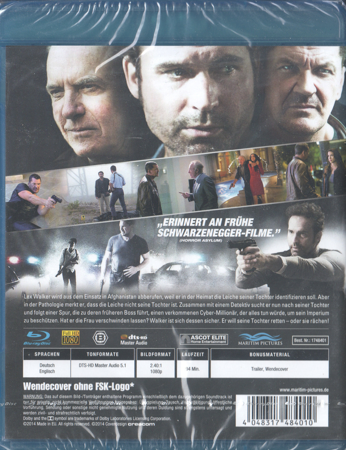 The Outsider (2015) Blu-ray