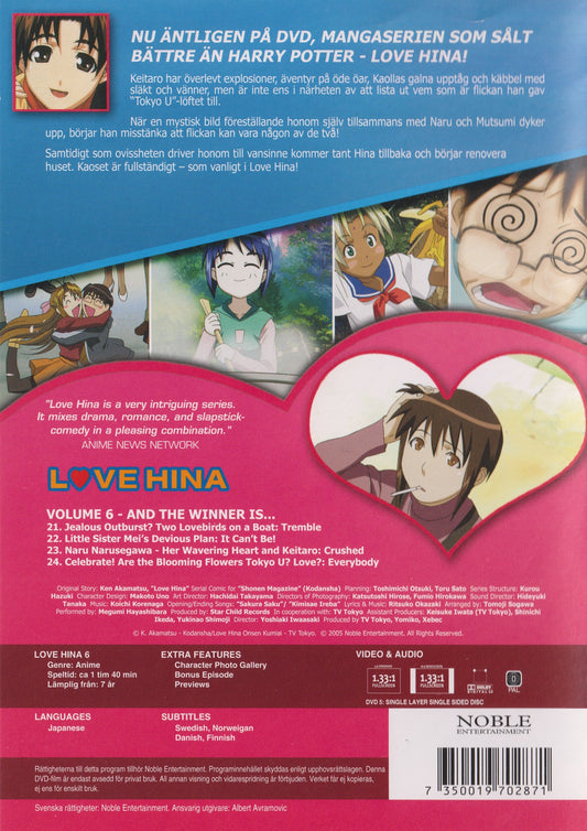 Love Hina Volume 6 And the Winnter is.. DVD