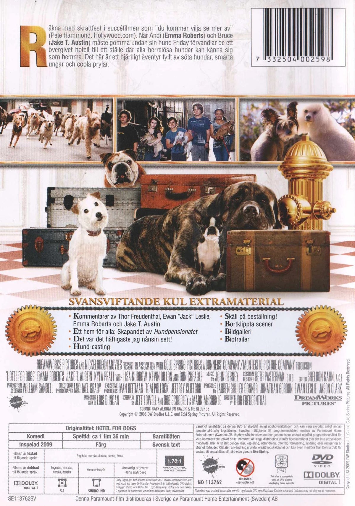 Hotel for Dogs (2009) DVD