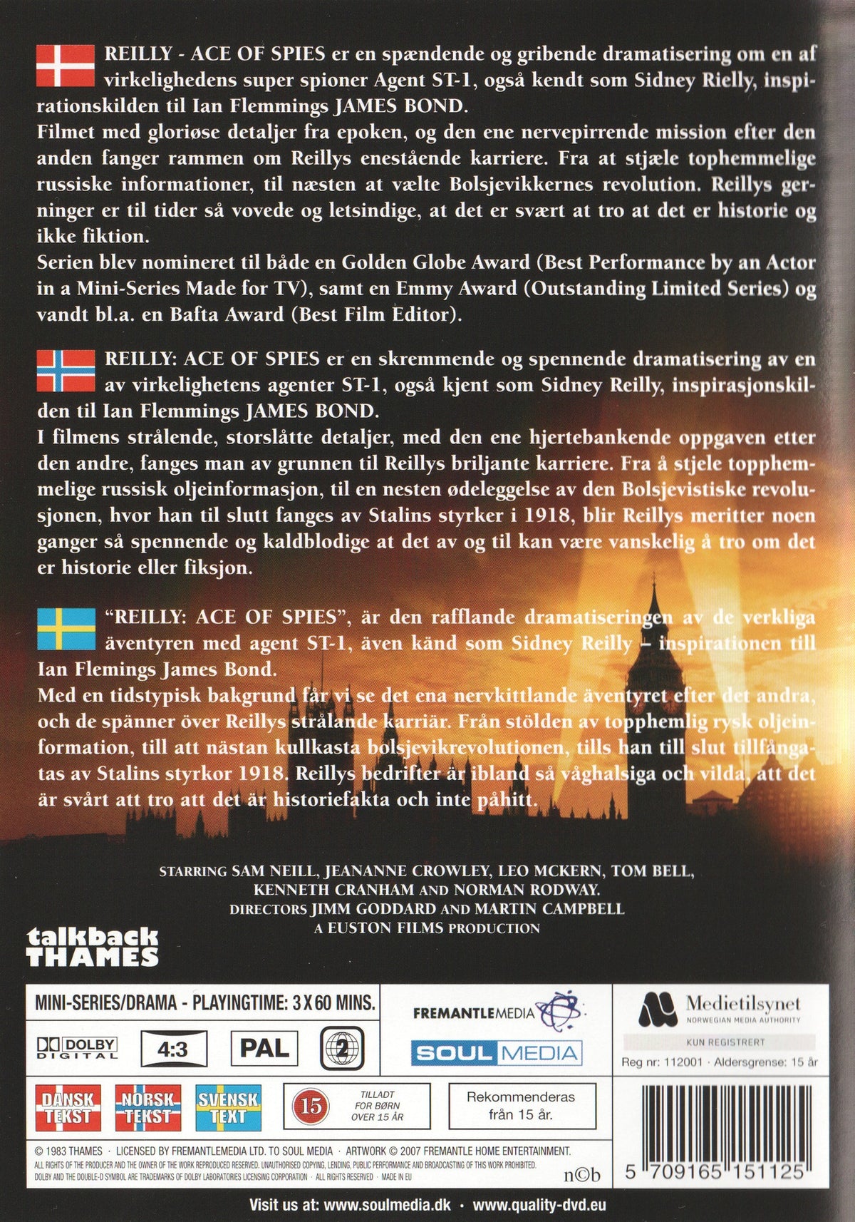 Reilly Ace of Spies Volume 2 (1983) DVD