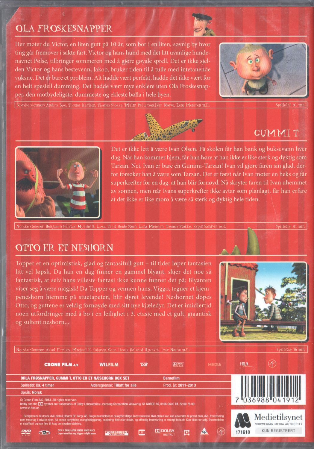 Ole Lund Kirkegaard Samleboks (2013) DVD