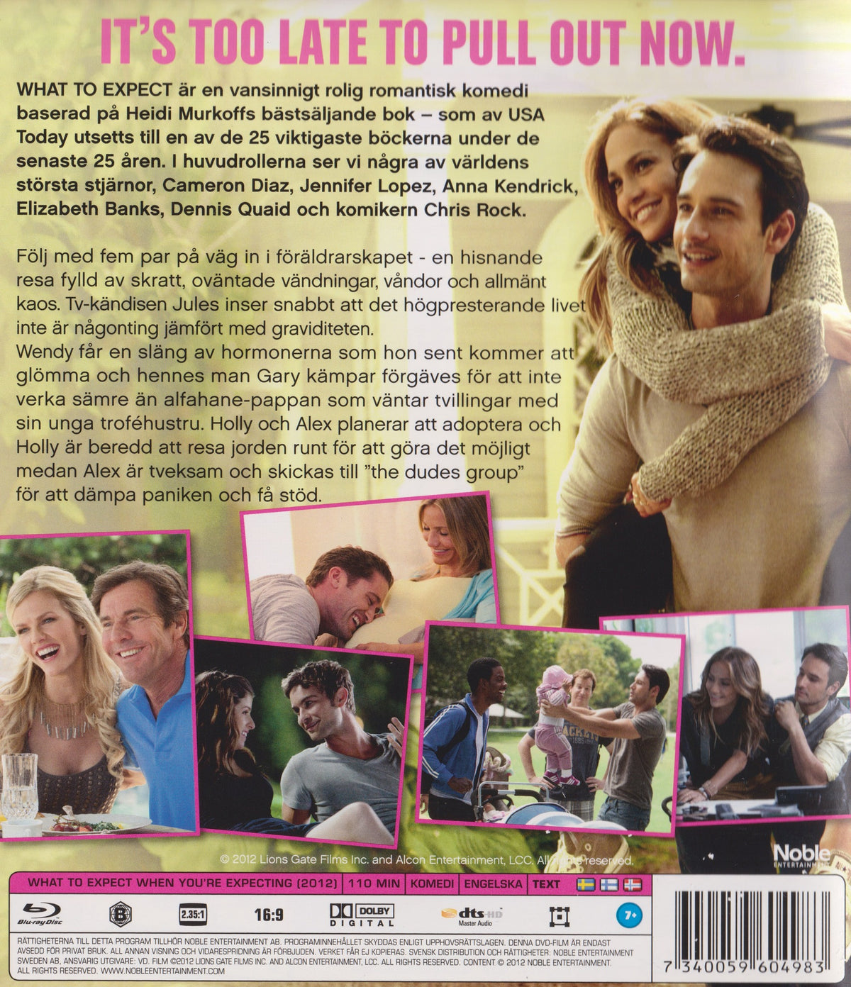 What to Expect (2012) Blu-ray