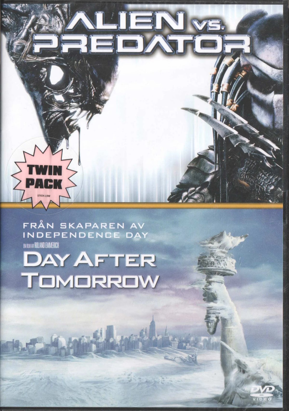 Alien Vs. Predator & Day After Tomorrow DVD