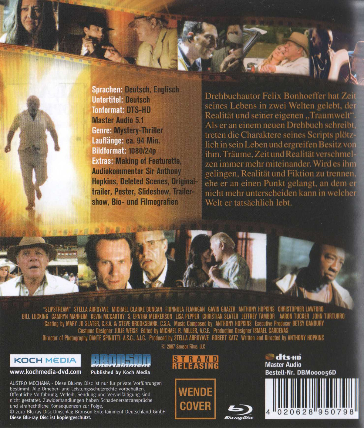 Slipstream (2007) Blu-ray