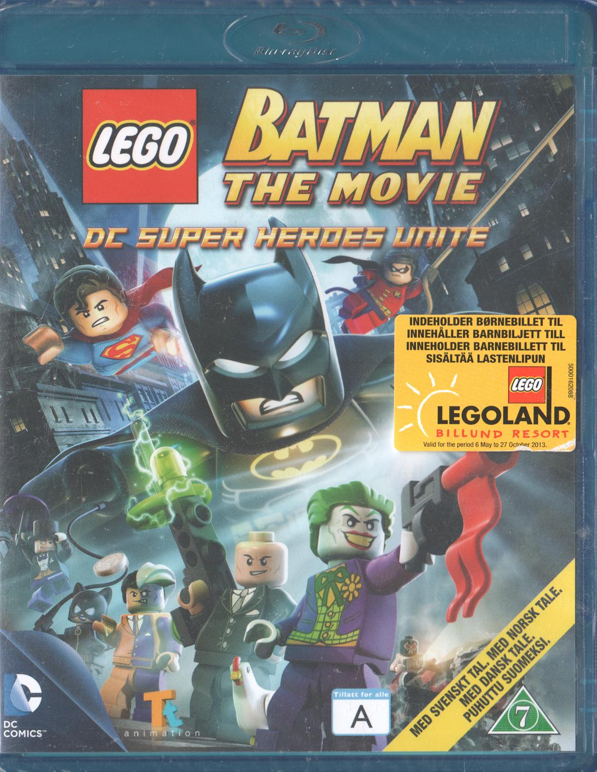 LEGO Batman The Movie DC Super Heroes Unite (2013) Blu-ray