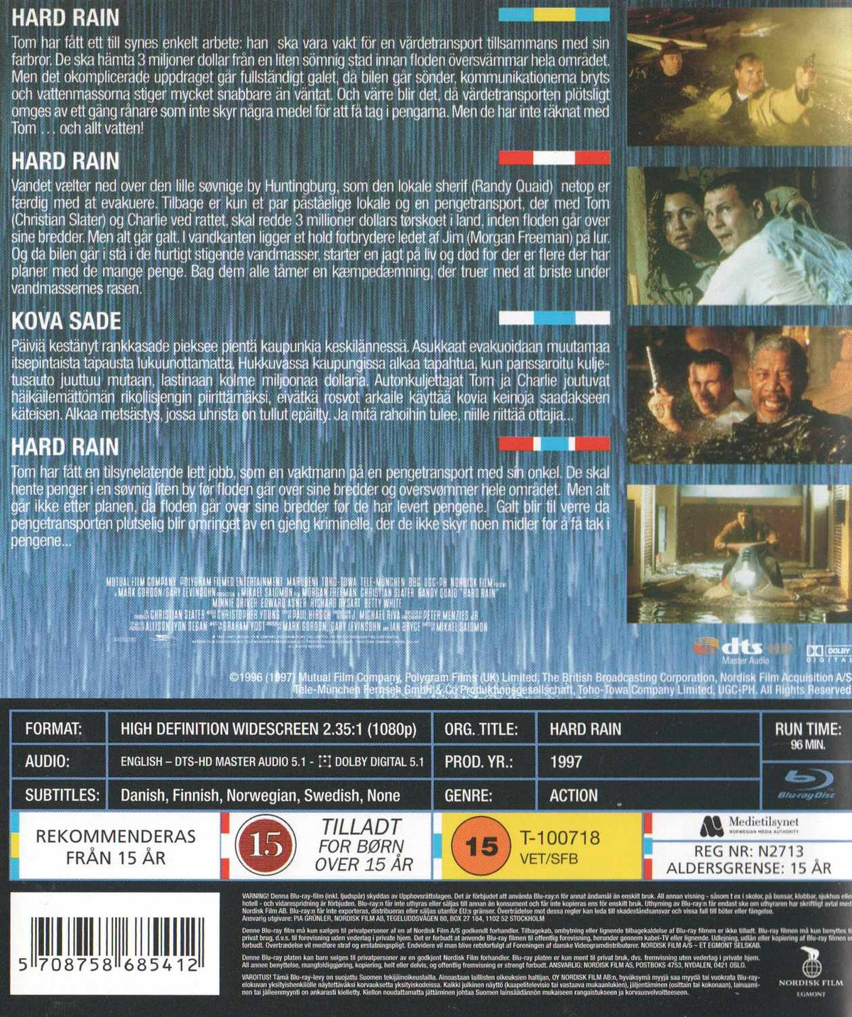 Hard Rain (1997) Blu-ray