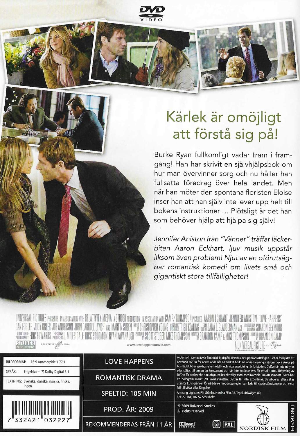 Love Happens (2009) DVD