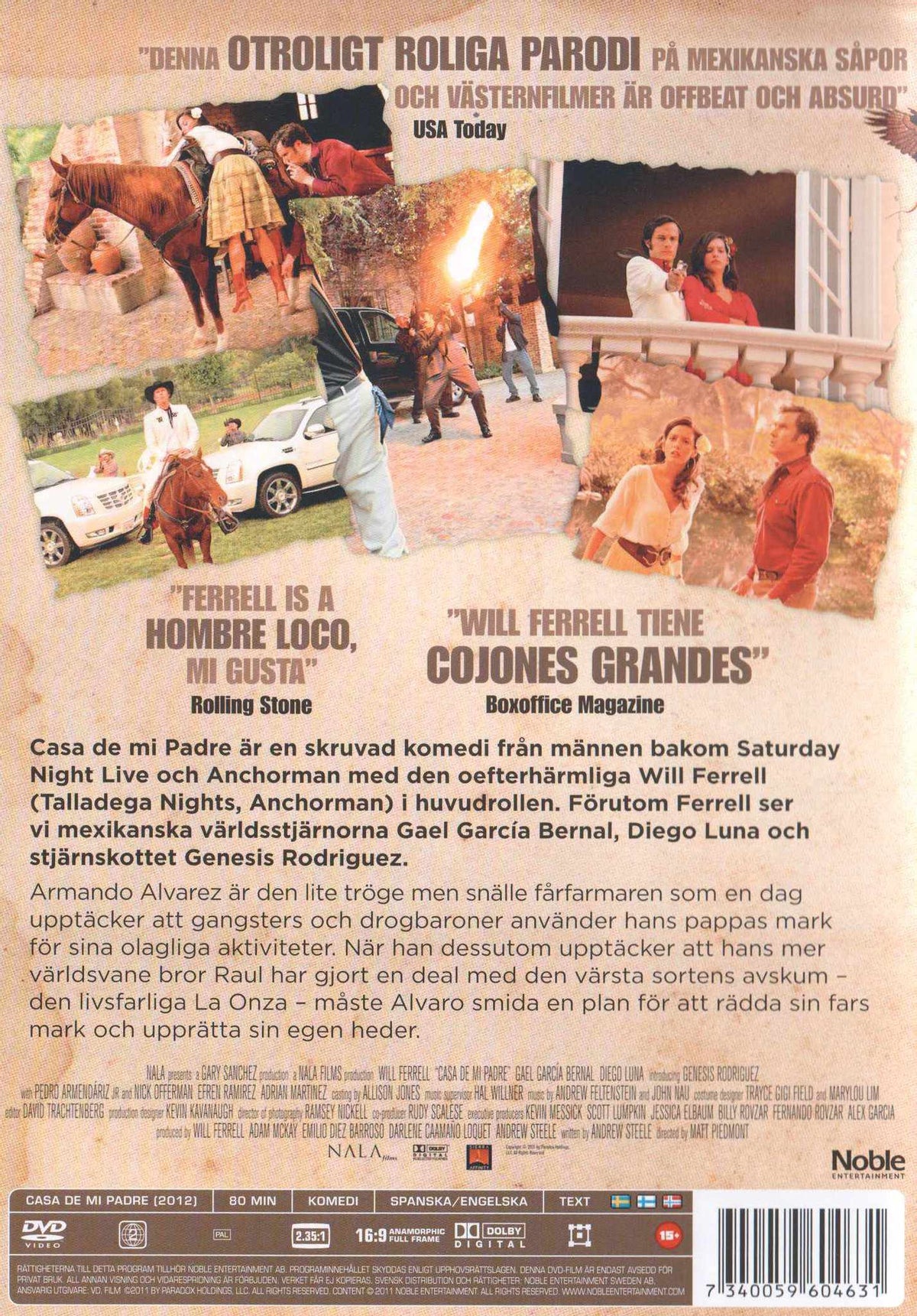 Casa de mi Padre (2012) DVD