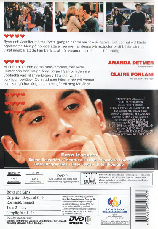Boys and Girls (2000) DVD