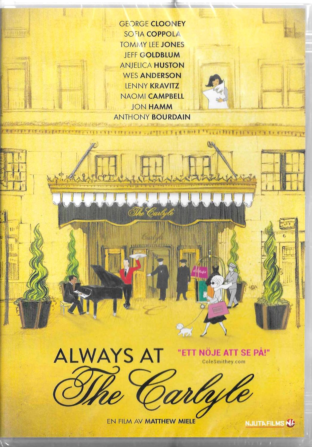 Always at the Carlyle (2018) DVD