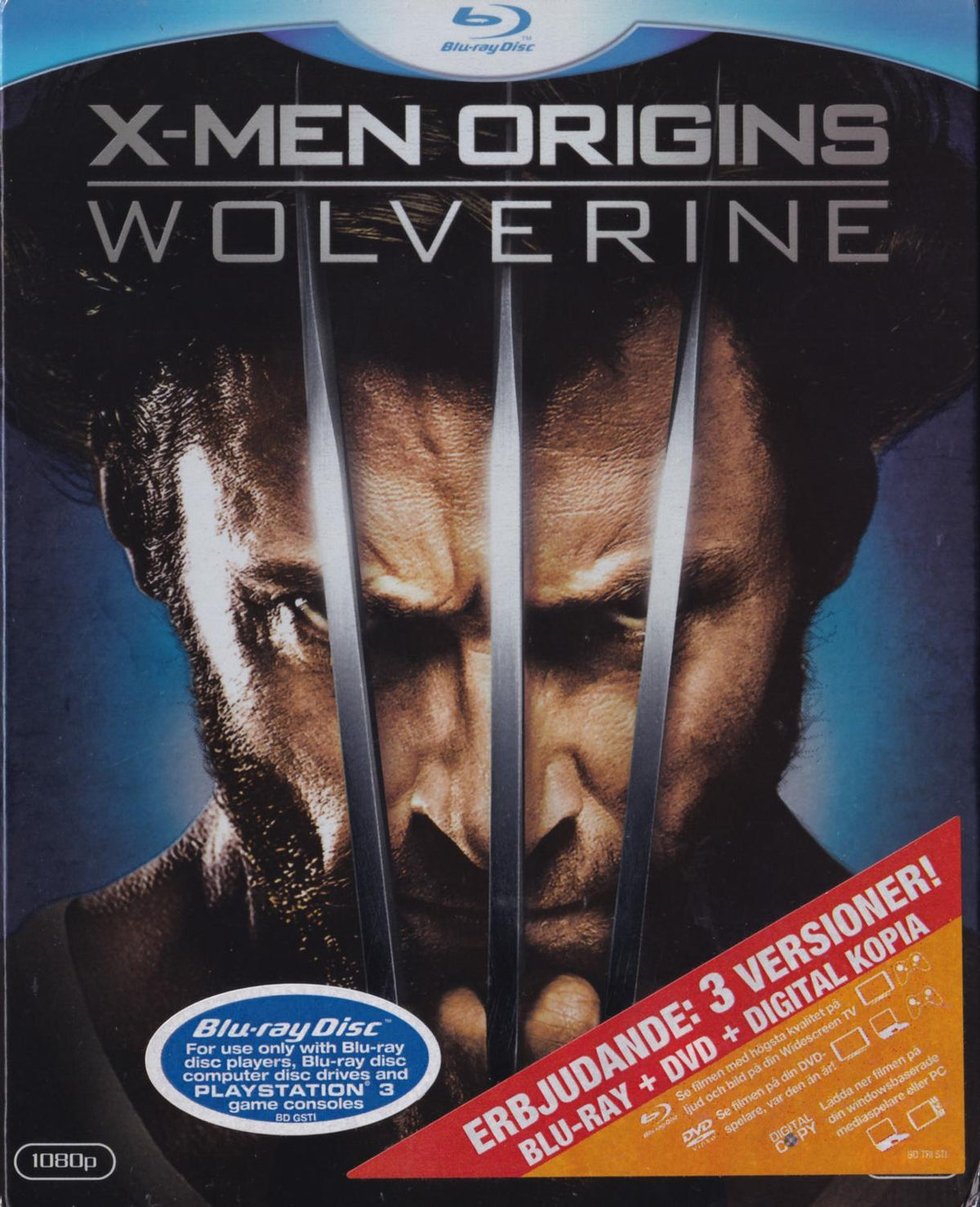 X-Men Origins Wolverine (2009) Blu-ray