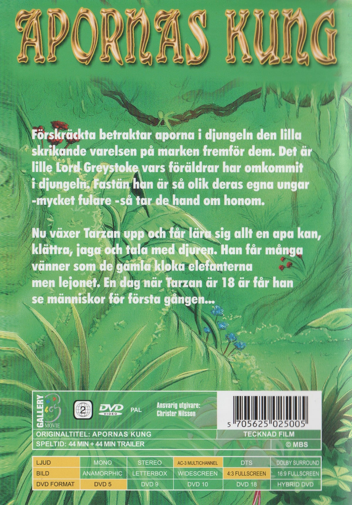 Apornas Kung (1999) DVD