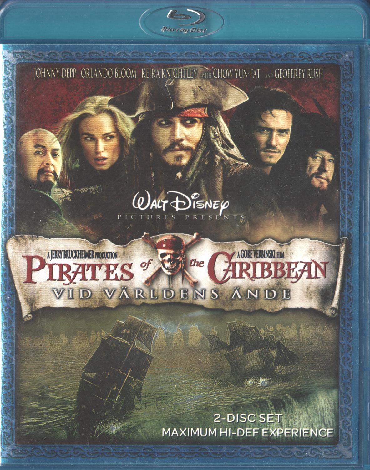 Pirates of the Caribbean At World's End (2007) Blu-ray