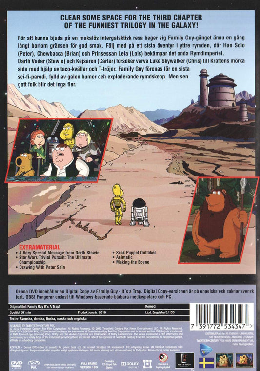 Family Guy It's A Trap (2010) DVD