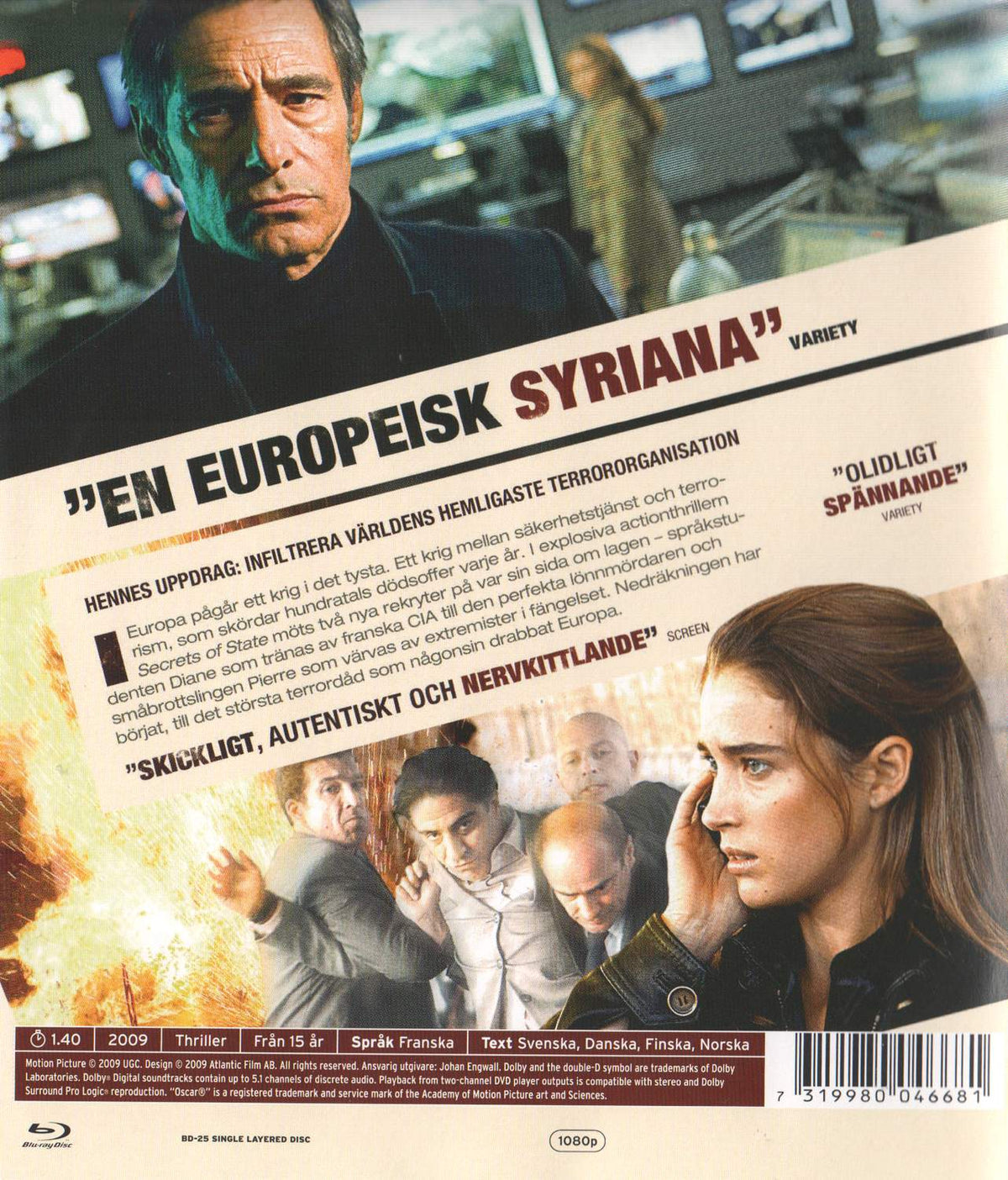 Secrets of State (2009) Blu-ray