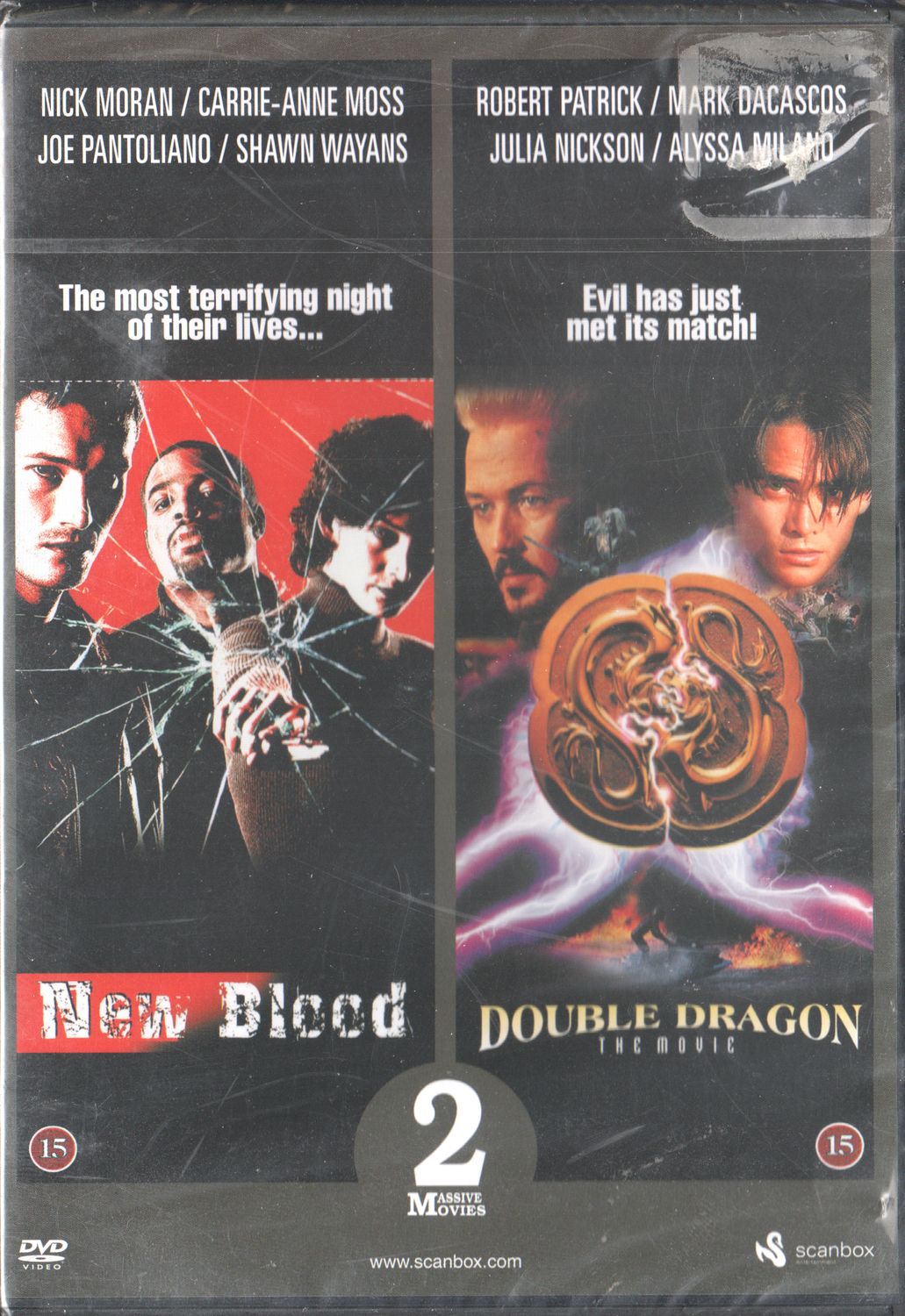 New Blood & Double Dragon DVD