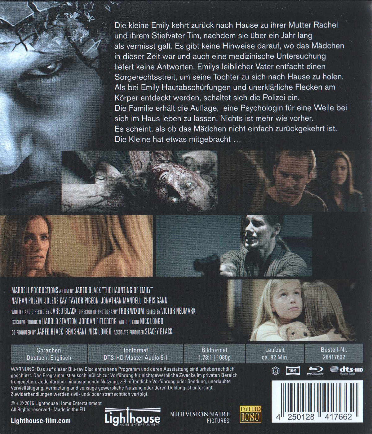 The Haunting of Emily (2016) Blu-ray, UNCUT