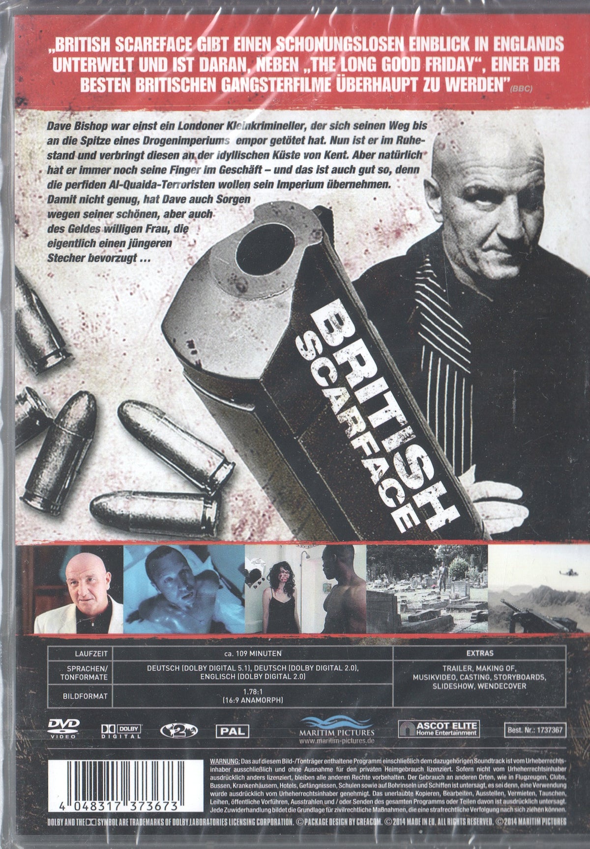 British Scarface (2014) DVD