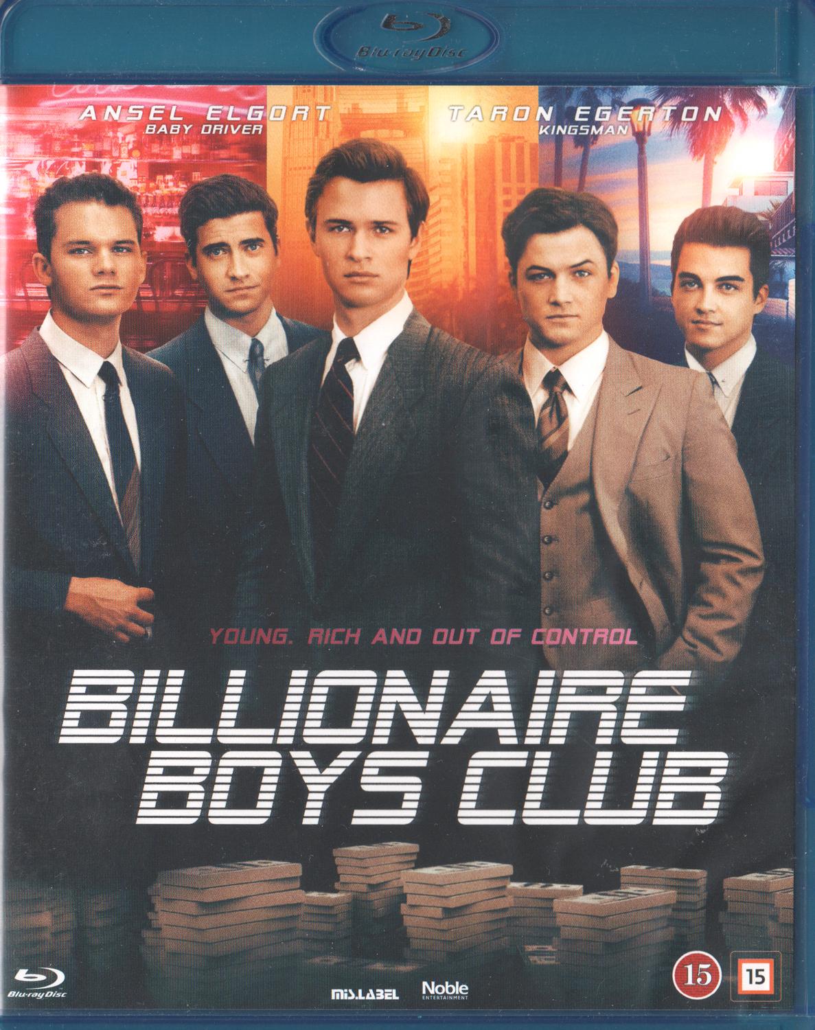 Billionaire Boys Club (2018) Blu-ray