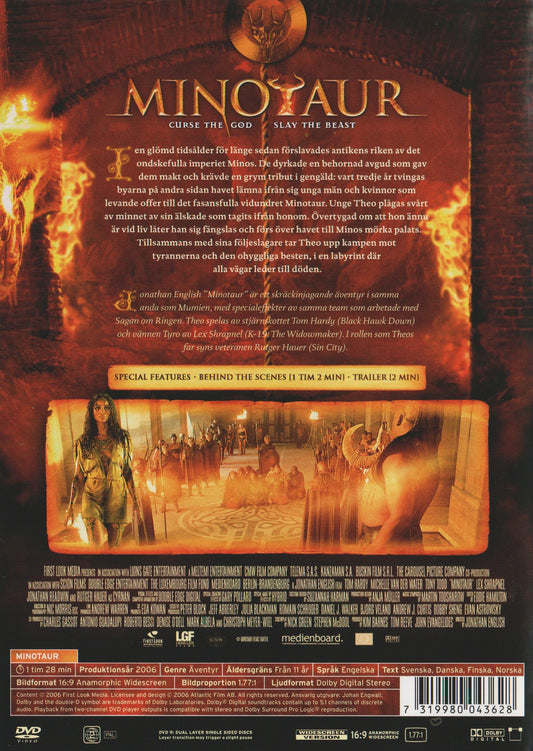 Minotaur (2006) DVD