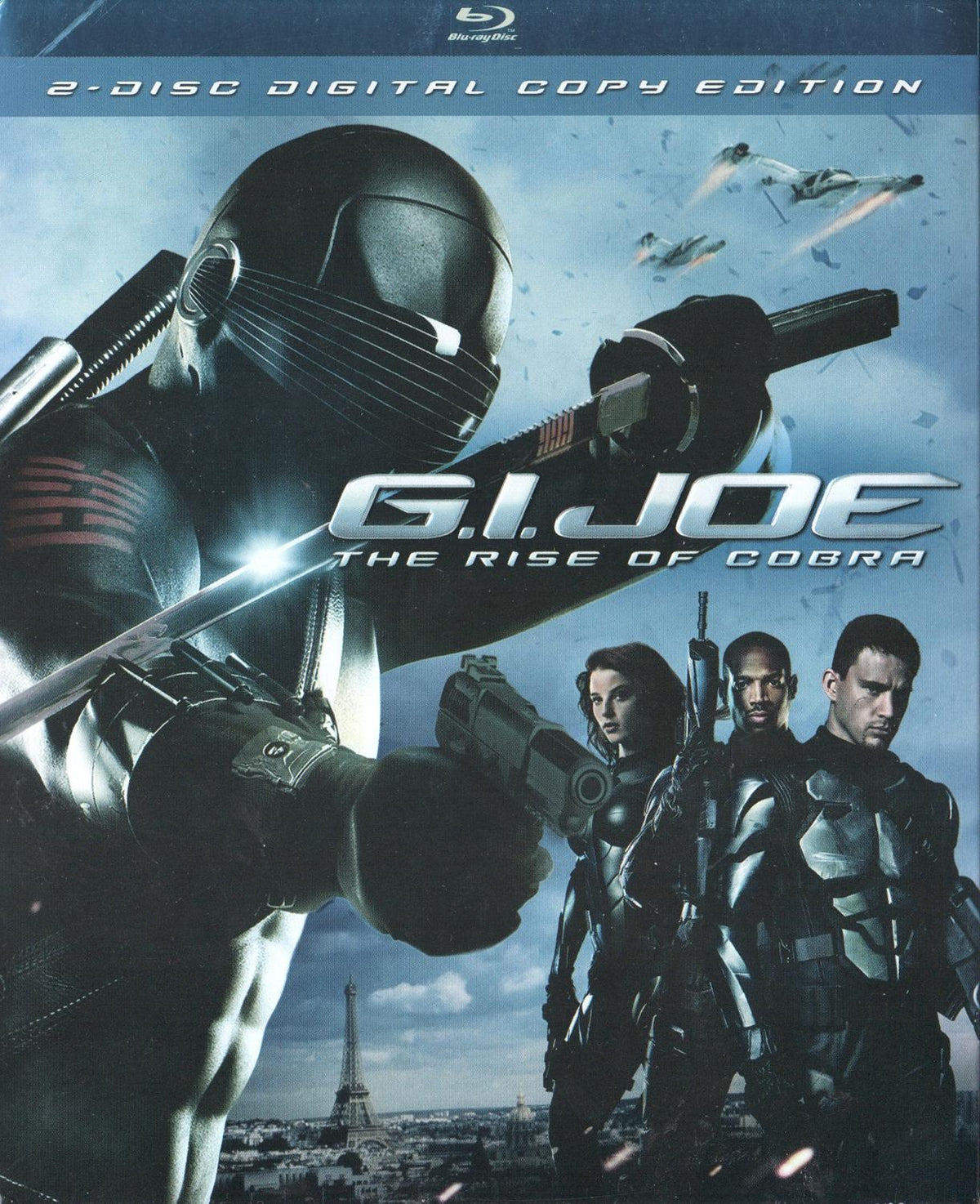 G.I. Joe The Rise of Cobra (2009) Blu-ray, 2-Disc Digital Copy Edition