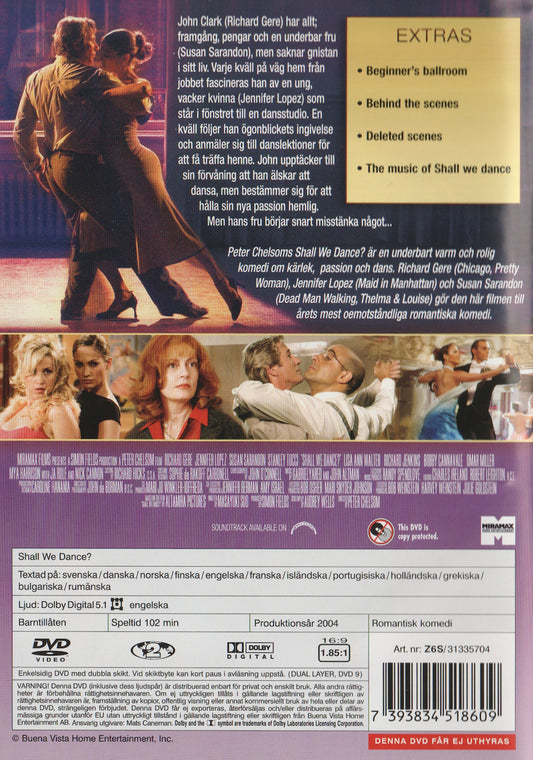 Shall We Dance? (2004) DVD