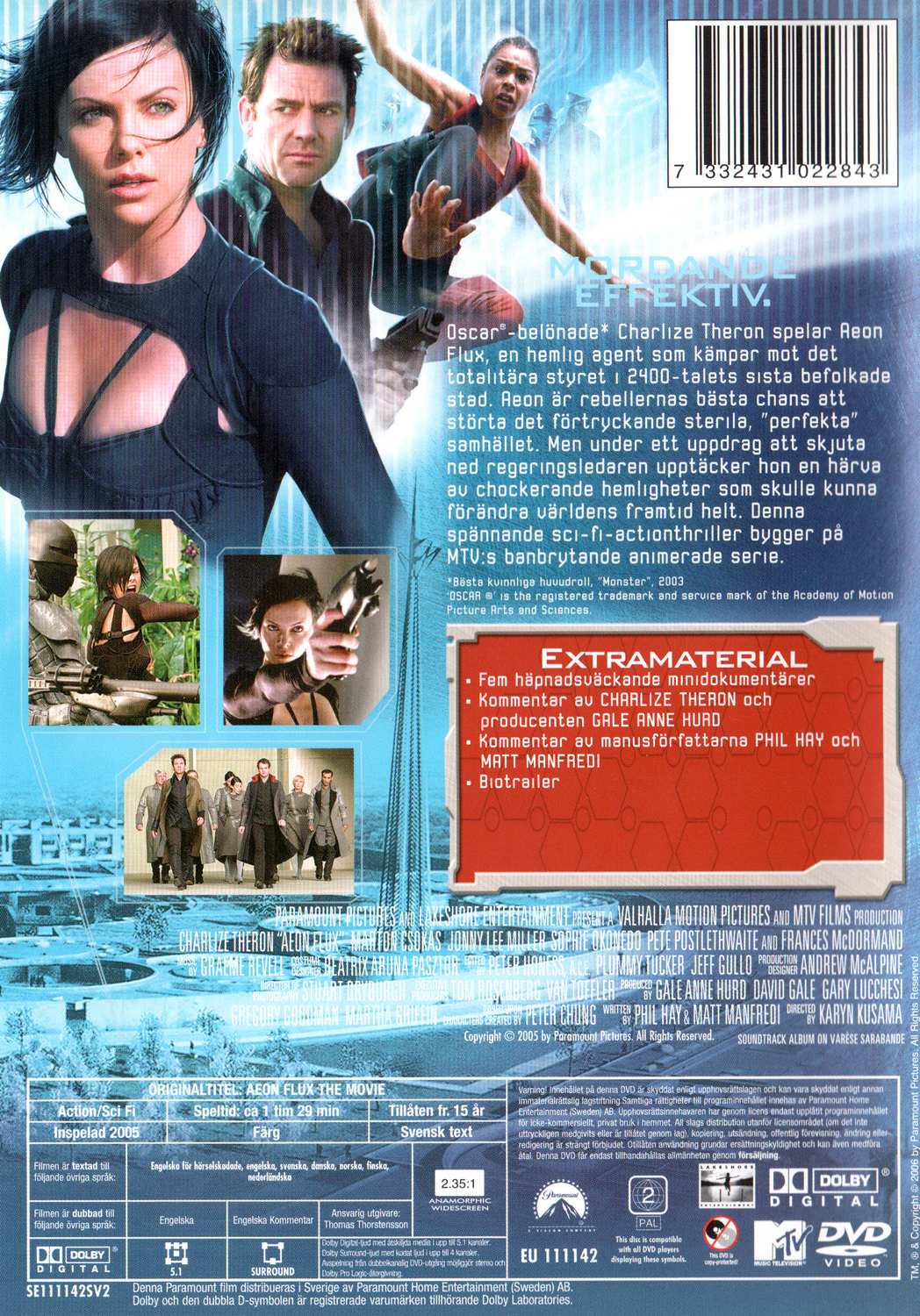 Aeon Flux (2006) DVD
