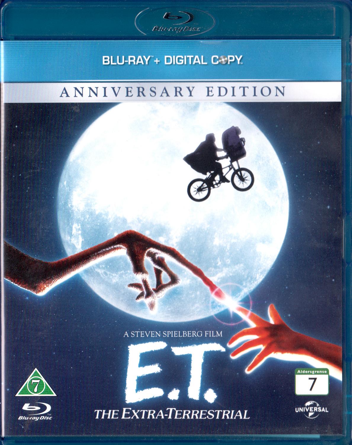 E.T. The Extra-Terrestrial (1982) Blu-ray, Annniversary Edition
