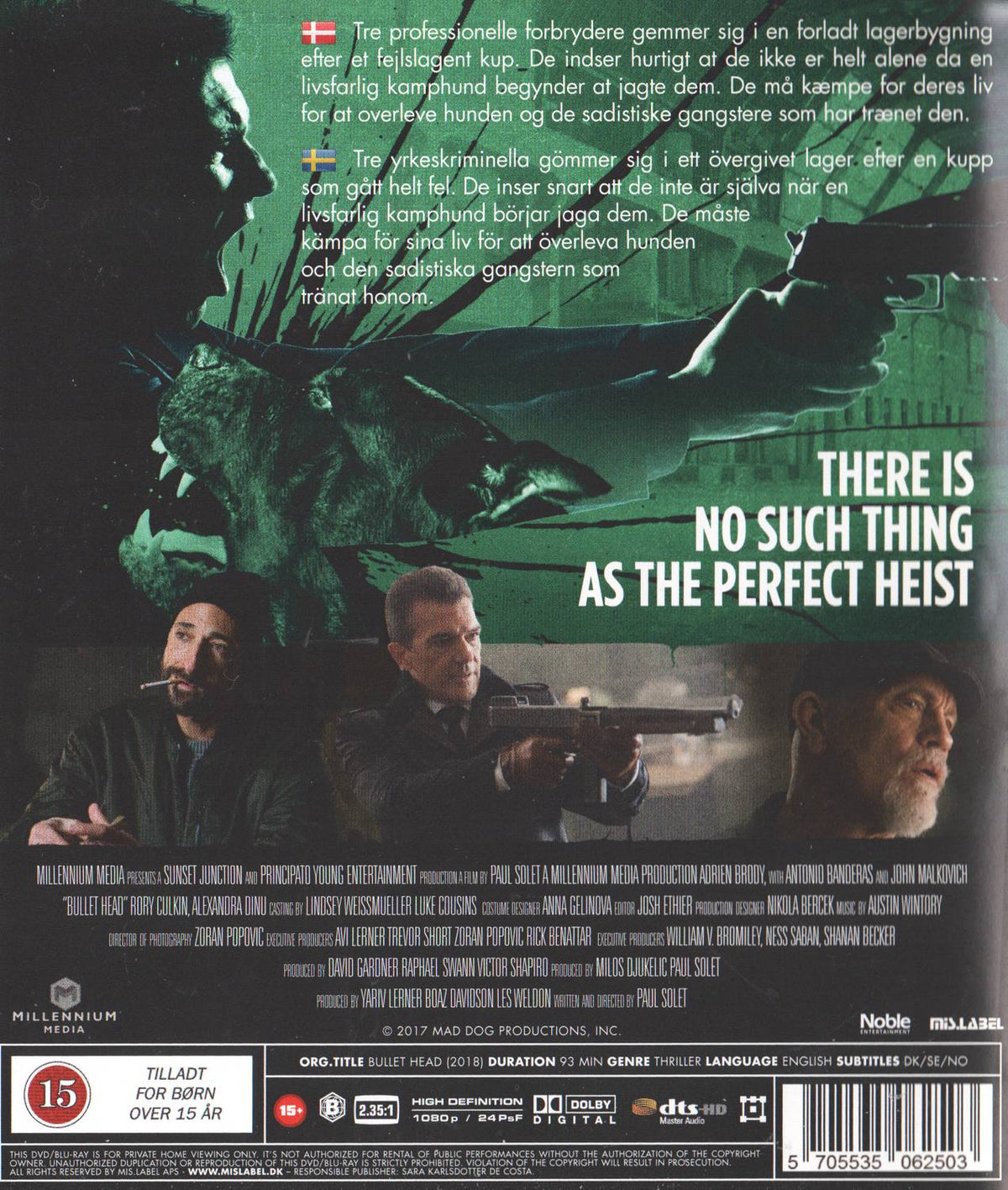 Bullet Head (2018) Blu-ray