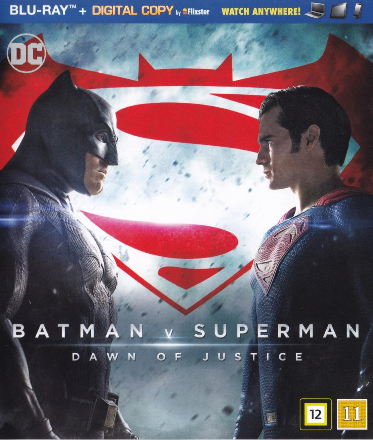 Batman V Superman Dawn of Justice (2016) Blu-ray