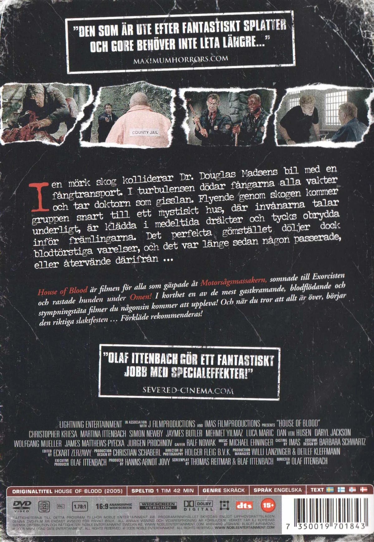 House of Blood (2005) DVD