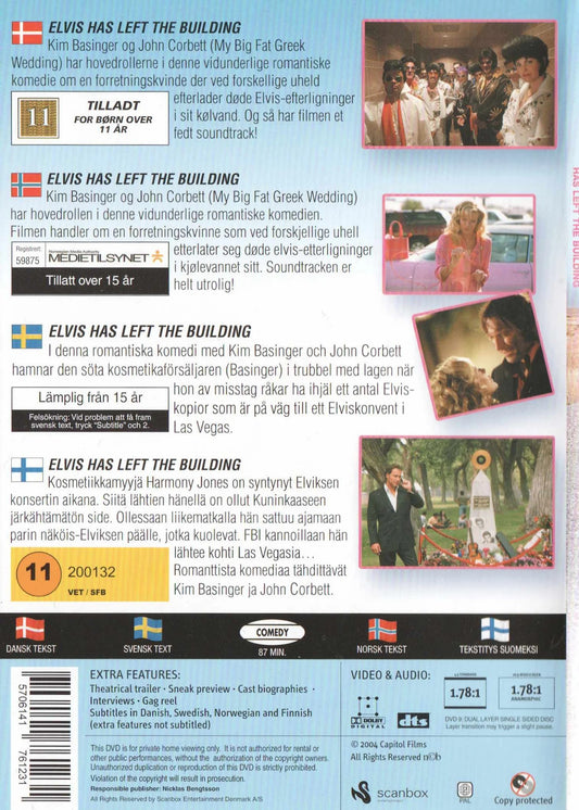 Elvis Has Left the Building (2004) DVD