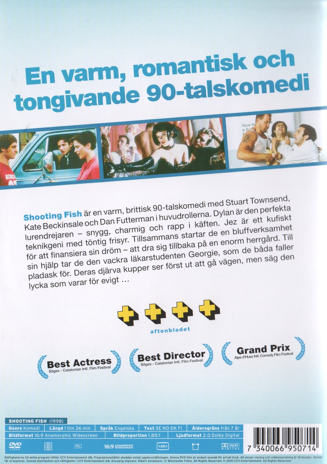 Shooting Fish (1998) DVD