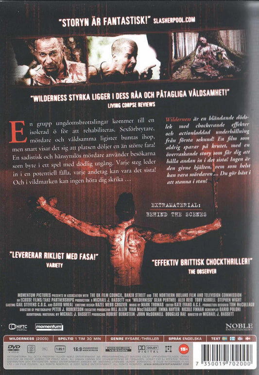 Wilderness (2007) DVD