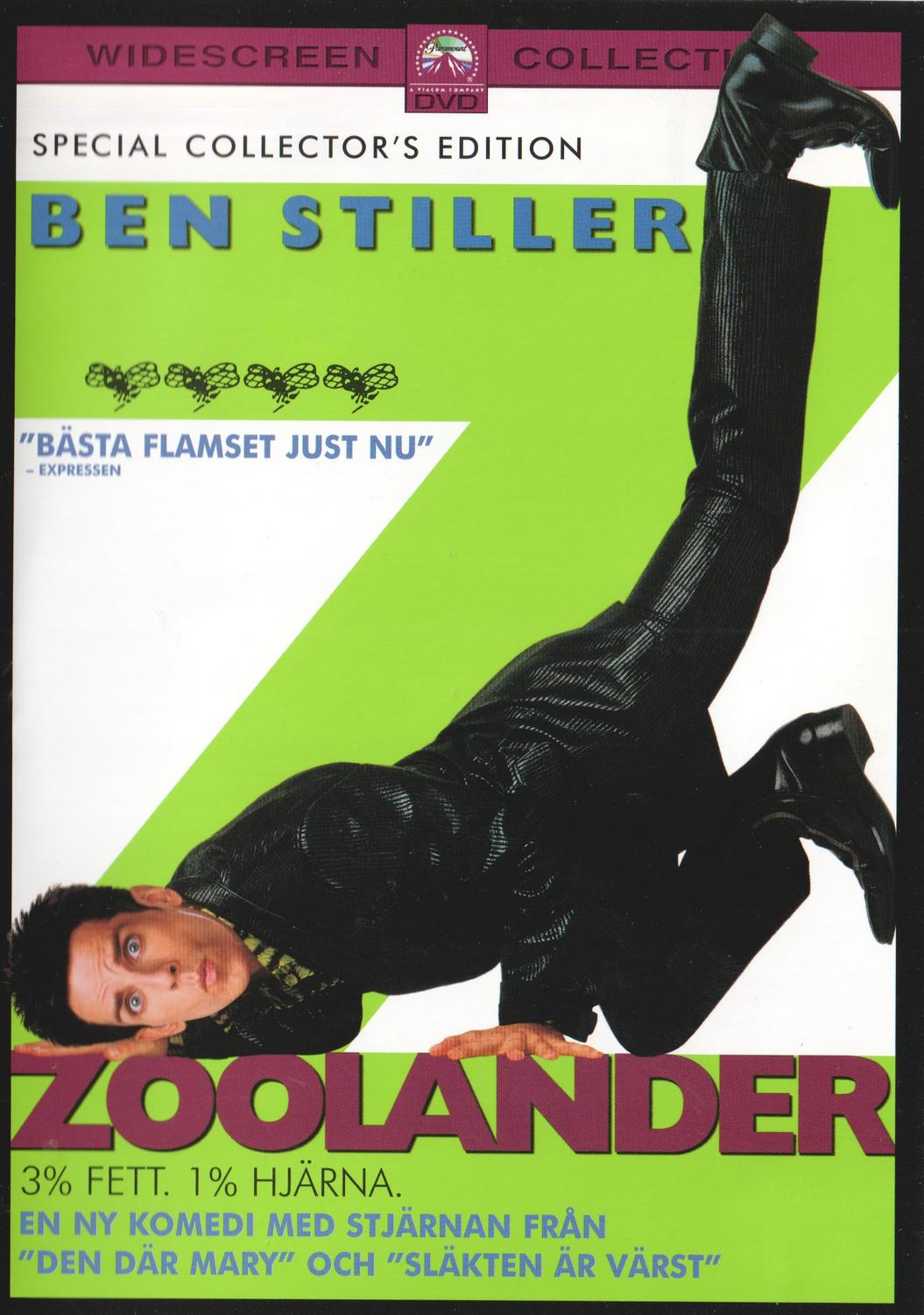 Zoolander (2001) DVD, Special Collector's Edition